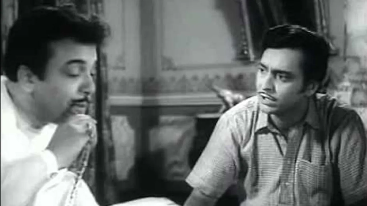 uttam kumar, soumitra chatterjee, uttam-soumitra