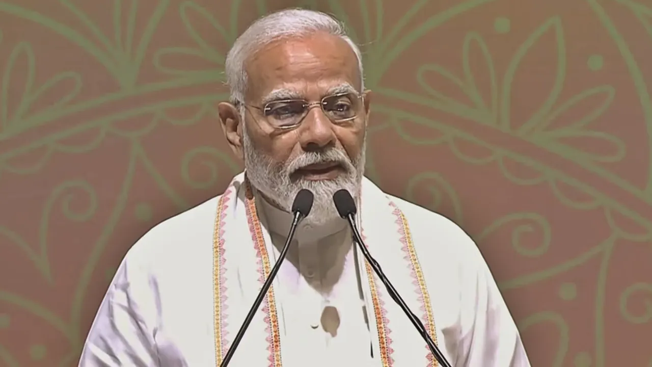 Addressing the 2,550th Bhagwan Mahaveer Nirvan Mahotsav here, Modi said his government put emphasis on promoting heritage as well as material development when it came to power in 2014 at a time when the country was engulfed in despair, a swipe at the previous UPA dispensation.