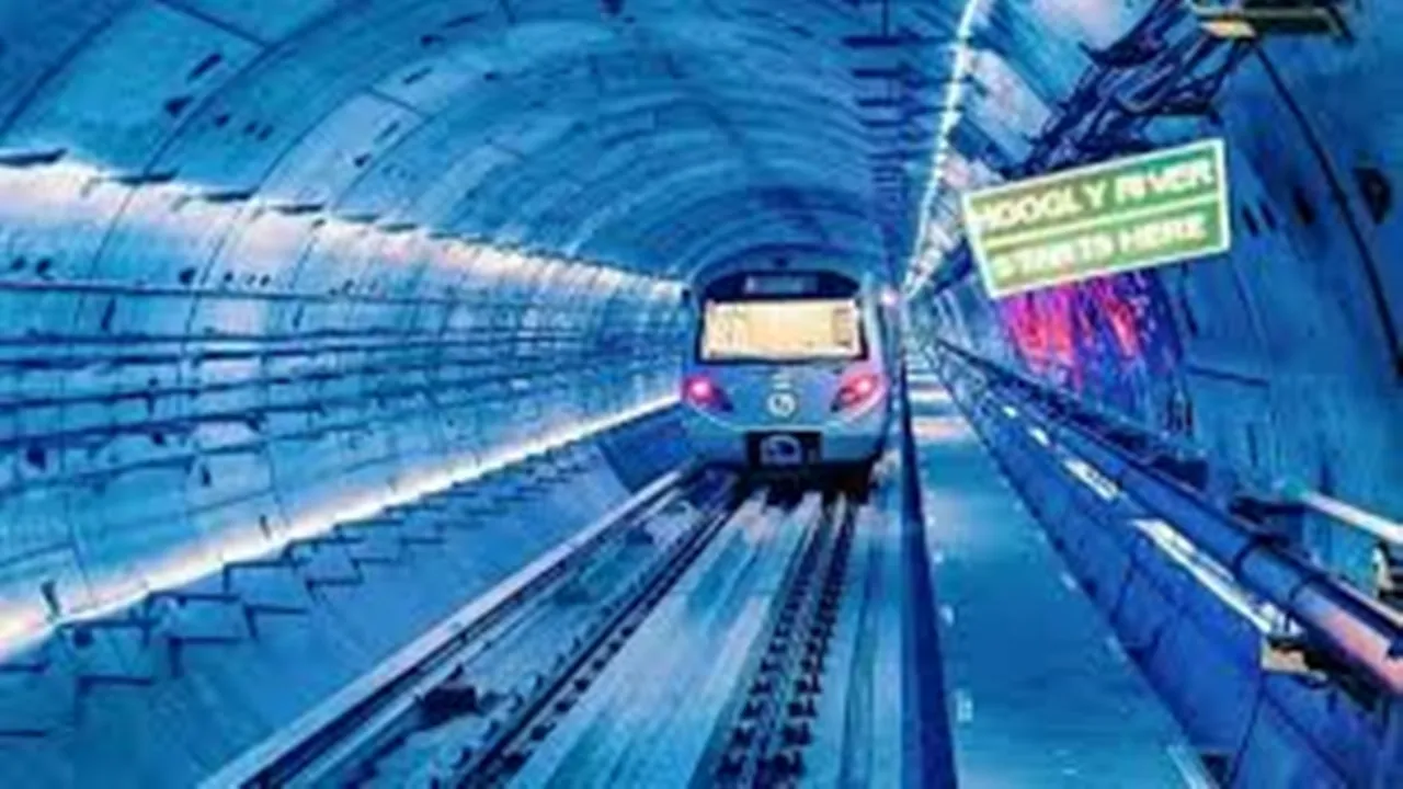 metro under ganga green Line record 15 march to 31 march 2024 , কলকাতা মেট্রো গঙ্গার নীচে গ্রীন লাইন ১৫ মার্চ থেকে ৩১ মার্চ ২০২৪ রেকর্ড