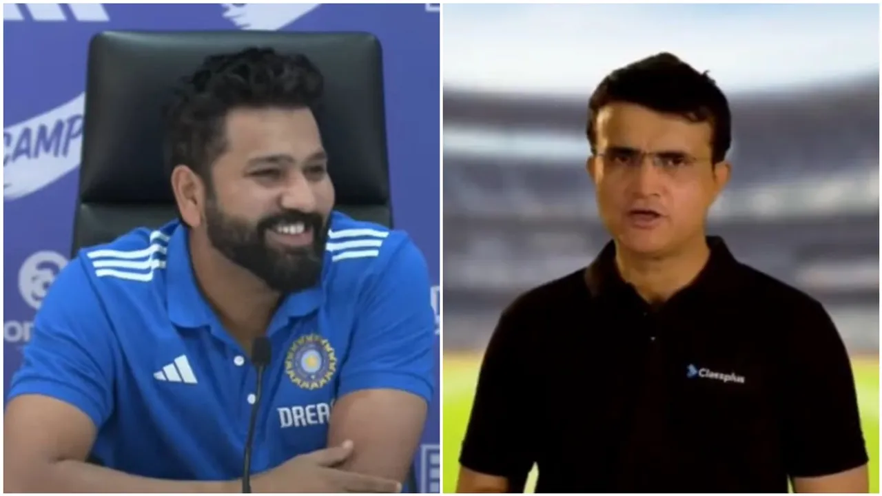 Rohit Sharma, Sourav Ganguly, রোহিত শর্মা, সৌরভ গাঙ্গুলি