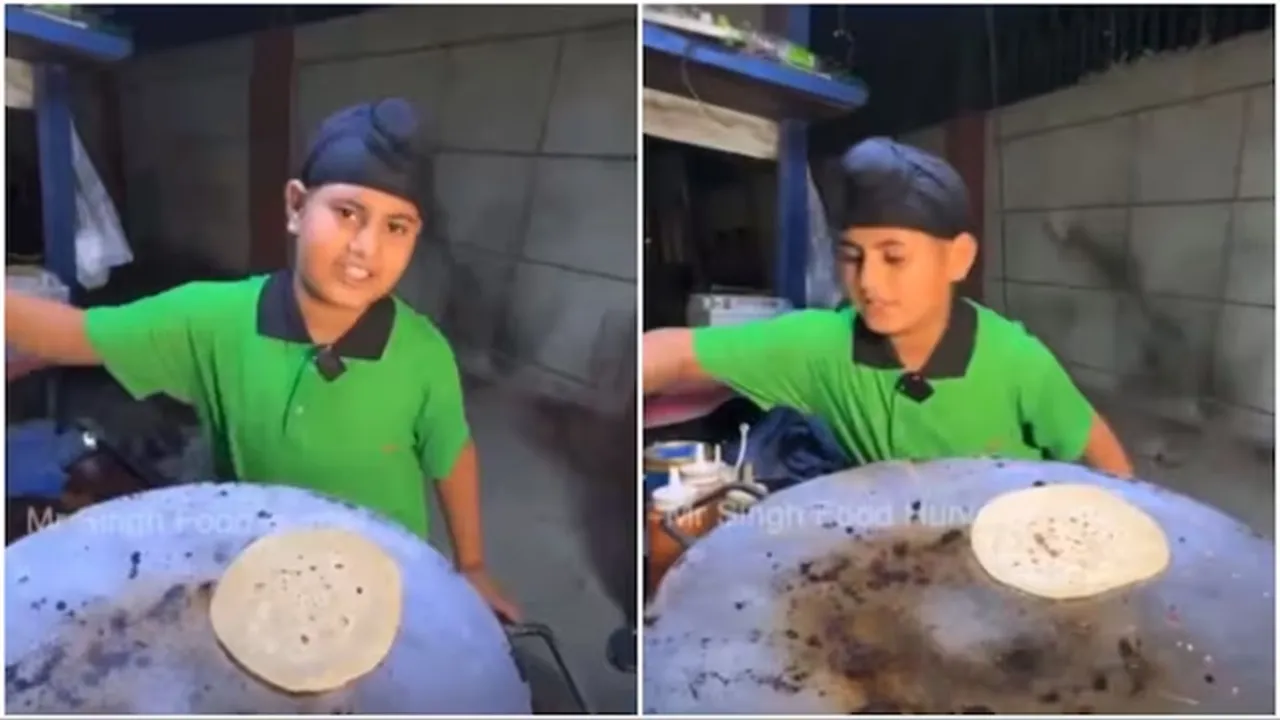 anand mahindra"," Delhi boy"," roll shop"," food stall"," struggles"," trending",