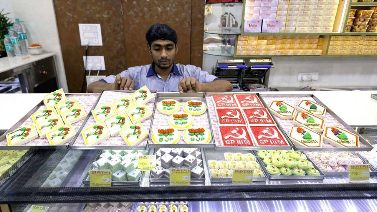 "LokSabhaElections2024,Lok Sabha Polls 2024,Lok Sabha Elections 2024,Bengal Sweet Shop,Political Party Symbols"