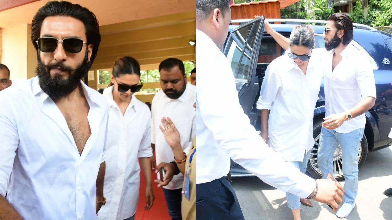 Parents-to-be Deepika Padukone and Ranveer Singh came out to cast their vote in Mumbai (Photos: Varinder Chawla)