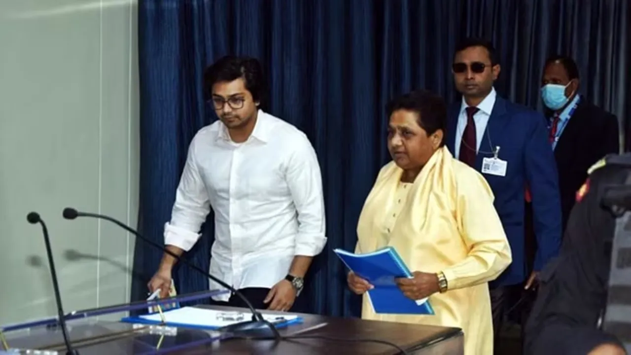mayawati akash anand