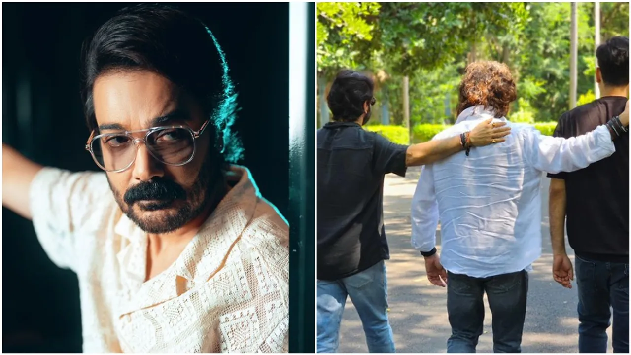 Prosenjit Chatterjee shared a fabulous picture with rupam and anupam amid ajogyo