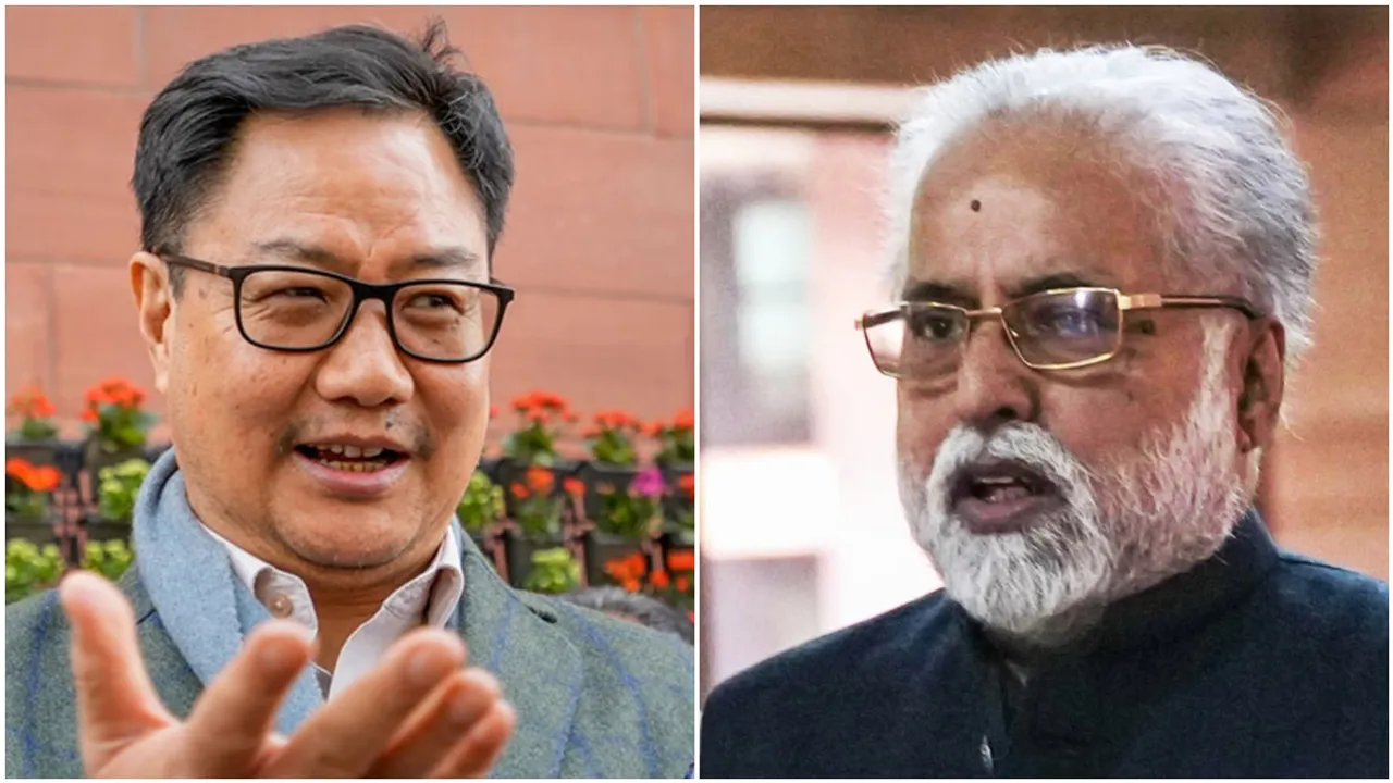 kiren rijiju meets tmc mp sudip banerjee, কিরেণ রিজিজুর সঙ্গে বৈঠক সুদীপ ব্যানার্জির