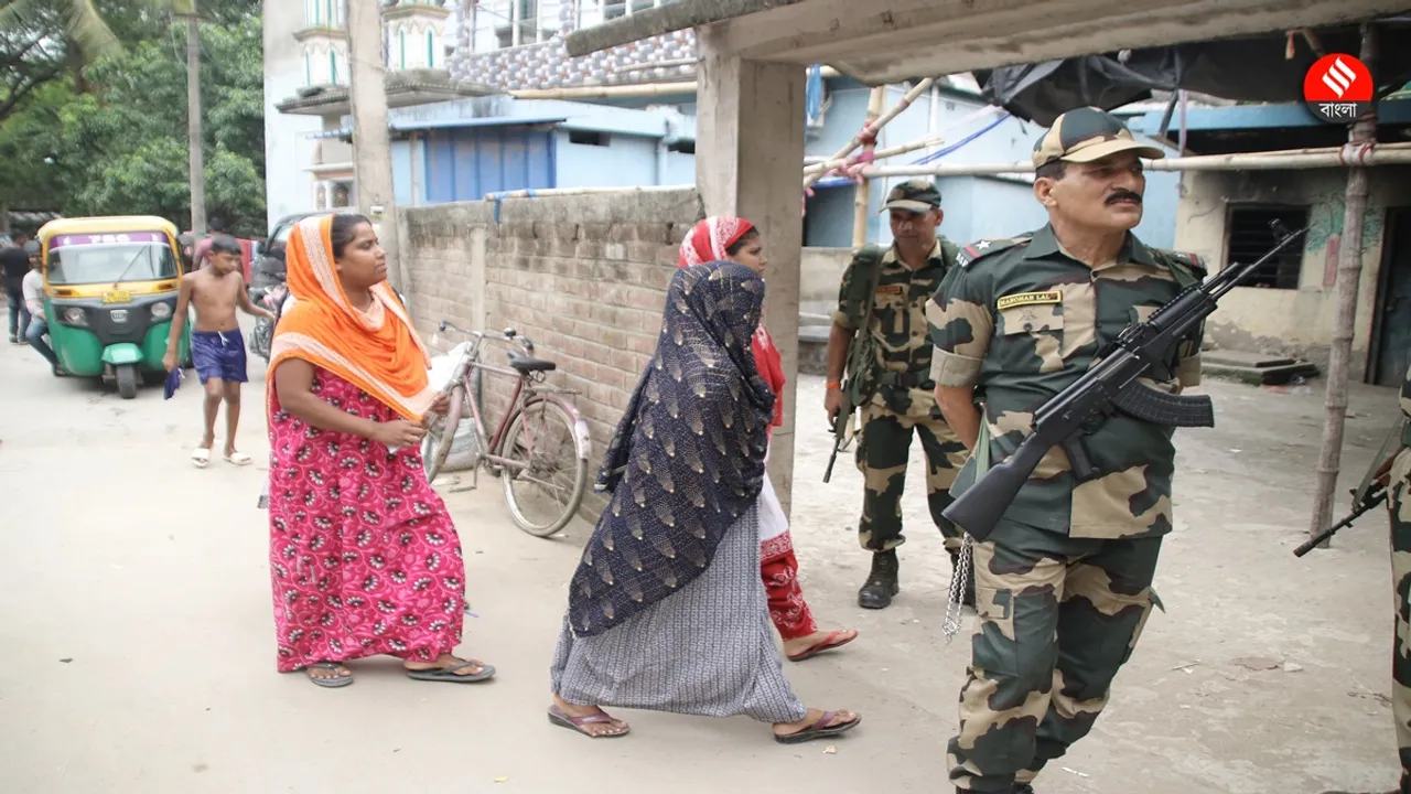 Lok Sabha Election 2024 repoll starts 2 booth of mathurapur and barasat