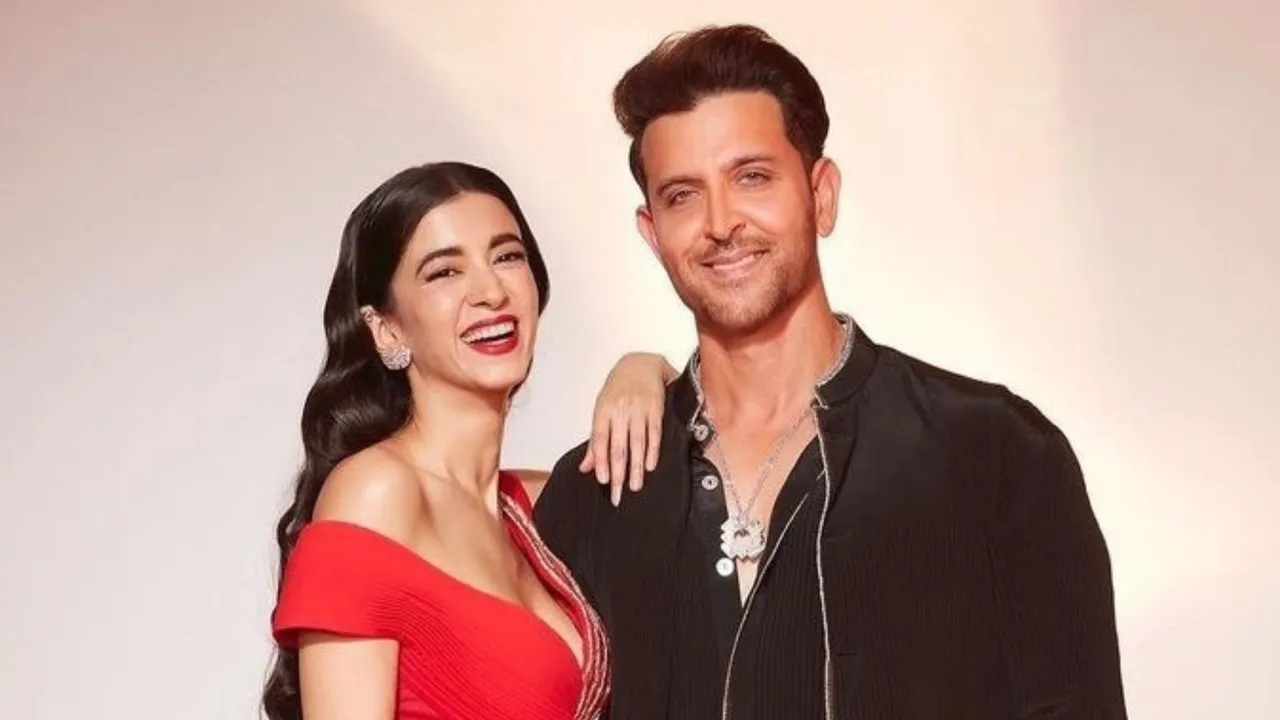 Hrithik Roshan and Saba Azad. (Image Credit: Saba Azad Insta)