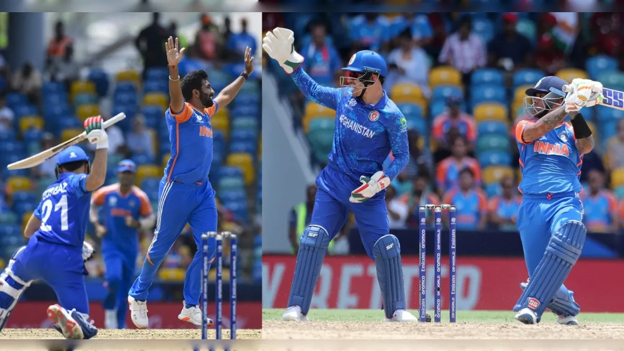 IND vs AFG T20 World Cup Match Highlights: