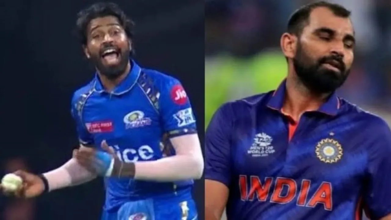 Hardik Pandya, Mohammed Shami, হার্দিক পান্ডিয়া, মহম্মদ শামি,