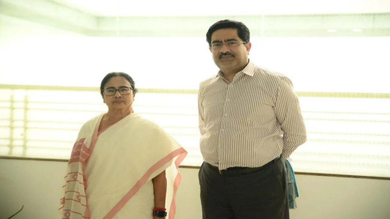 Mamata Banerjee meets with Kumar Mangalam Birla at nabanna, মমতা বন্দ্যোপাধ্যায়ের সঙ্গে বৈঠক কুমারমঙ্গলম বিড়লা, কুমারমঙ্গলম বিড়লা, মমতা ব্যানার্জি, নবান্ন, আদিত্য বিড়লা গ্রুপ