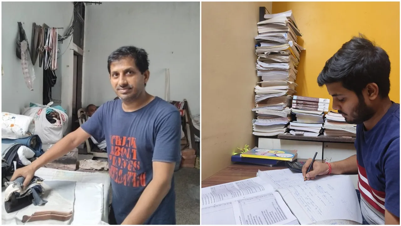 "ballygunge dhobis boy, CA, father, emotional video, hard work, success, success Story, Ca Aspirant, viral video, viral news, trending news, westbengal news, তুখোড় সাফল্যে বাজিমাত, ইতিহাস গড়লেন ধোপার ছেলে, সিএ, ধোপার ছেলে সিএ