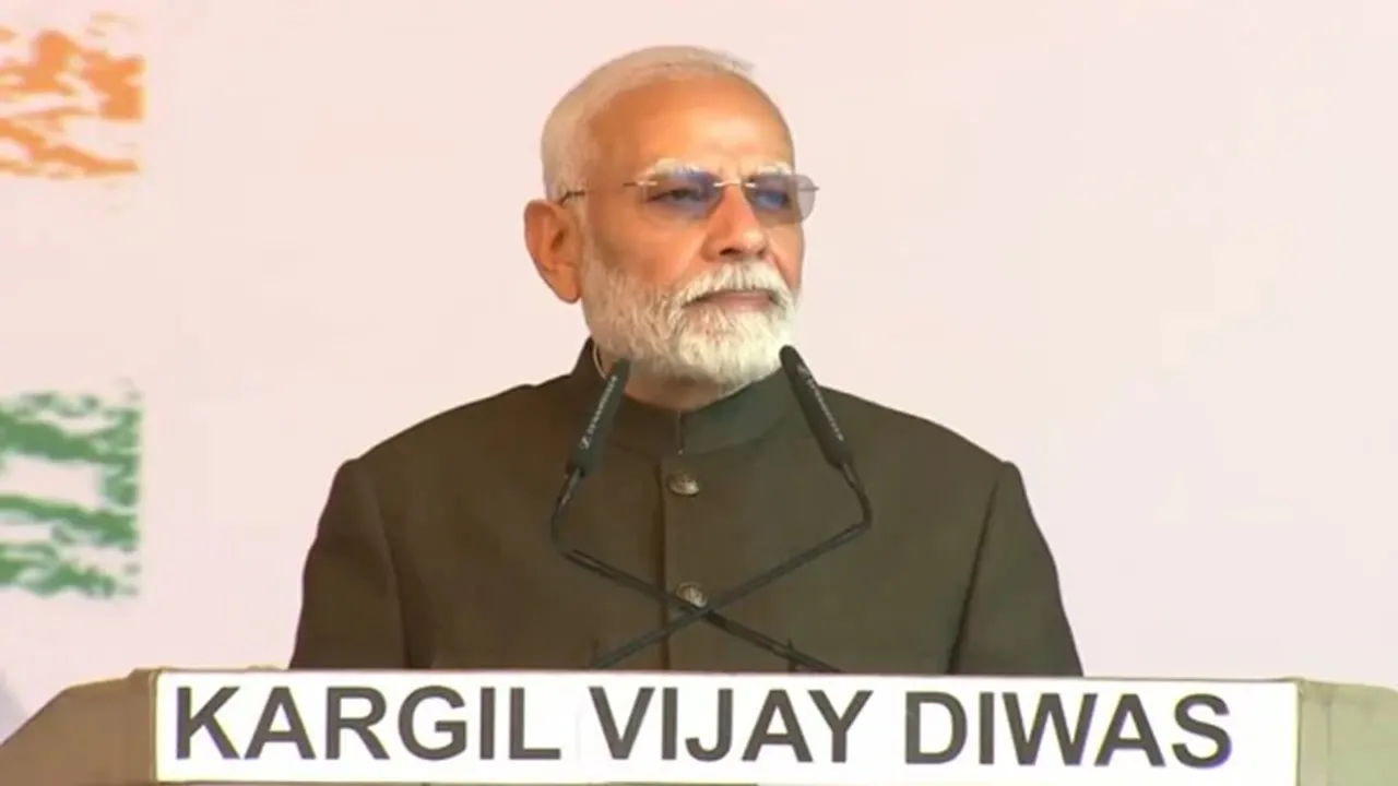 Kargil Vijay Diwas,Kargil Vijay Diwas PM Modi