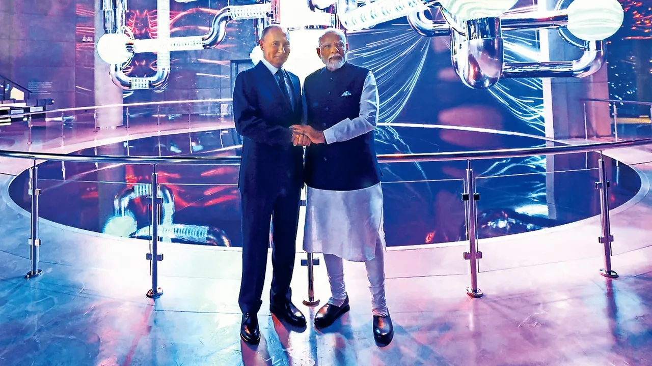 India-Russia trade, India-Russia military, Narendra modi Russia visit, PM Modis bilateral visit, Modi meets Putin, President Vladimir Putin, Russia Ukraine war, Eastern Economic Forum, Vladivostok, annual bilateral summit, Indian express news