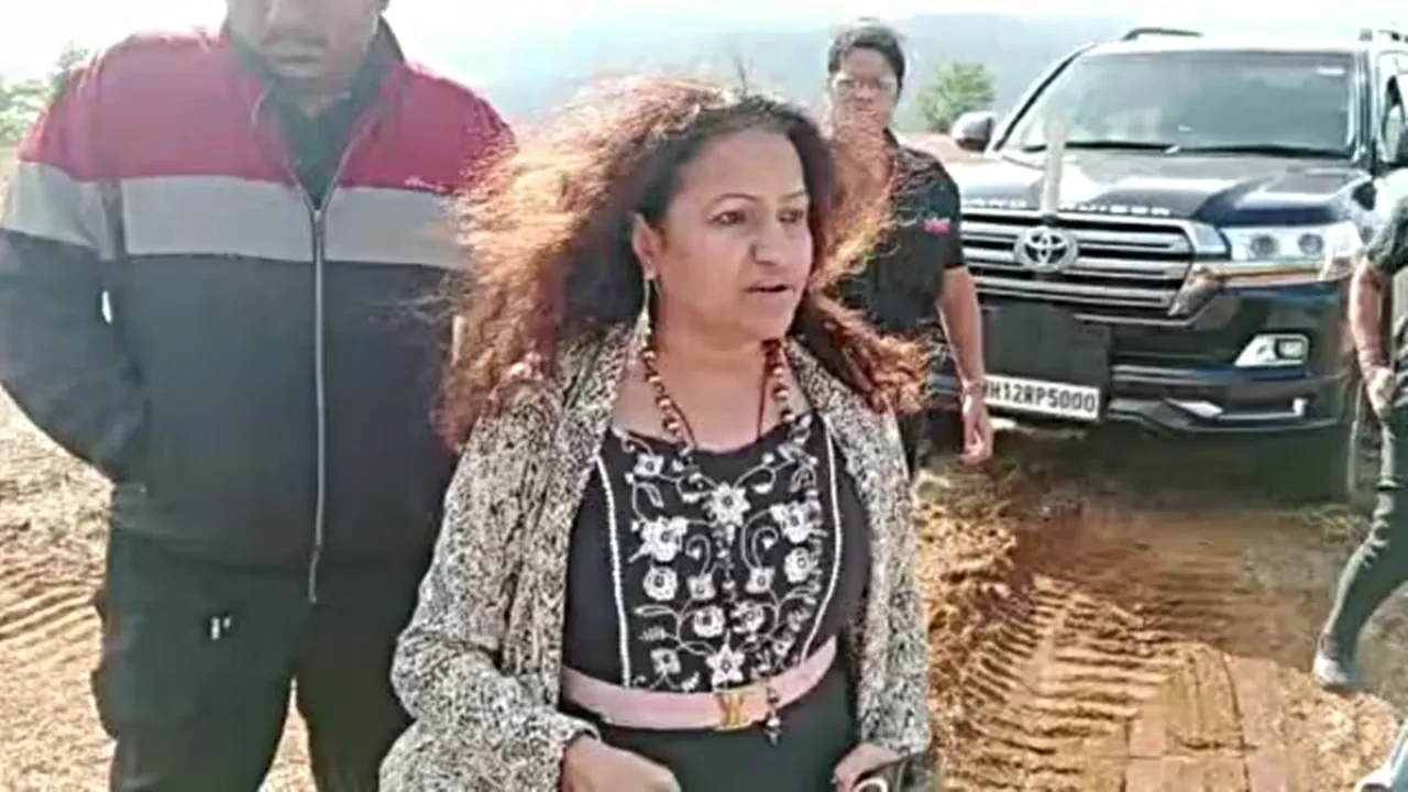 Earlier this week, a team of Pune rural police visited the house of Puja's parents in connection with an offence lodged against them for allegedly threatening farmers in Mulshi.