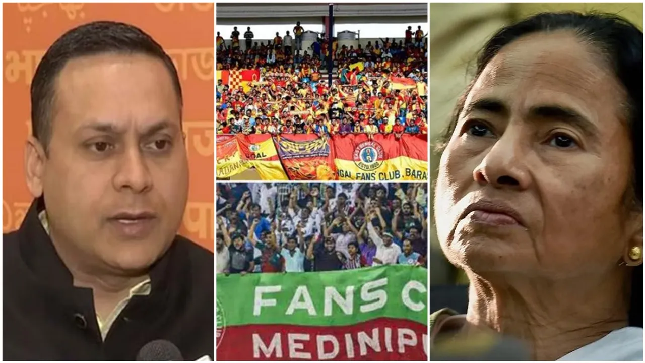 Mohun Bagan-East Bengal derby canceled due to RG kar case, Amit Malviya slams Mamata Banerjee, মোহনবাগান বনাম ইস্টবেঙ্গল, ডার্বি বাতিল, অমিত মালব্য, মমতা ব্যানার্জি, আরজি কর