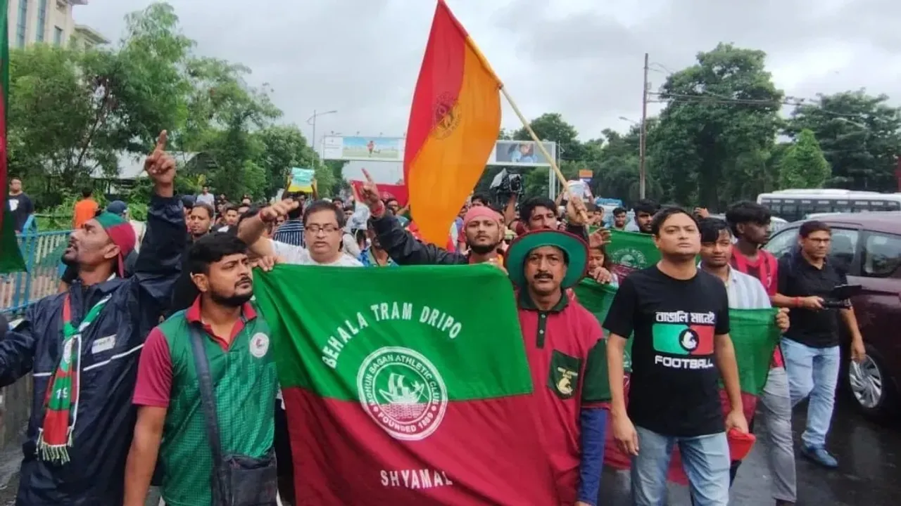 RG Kar Protest, Kolkata Derby Cancellation, আরজি কর প্রতিবাদ, কলকাতা ডার্বি বাতিল,