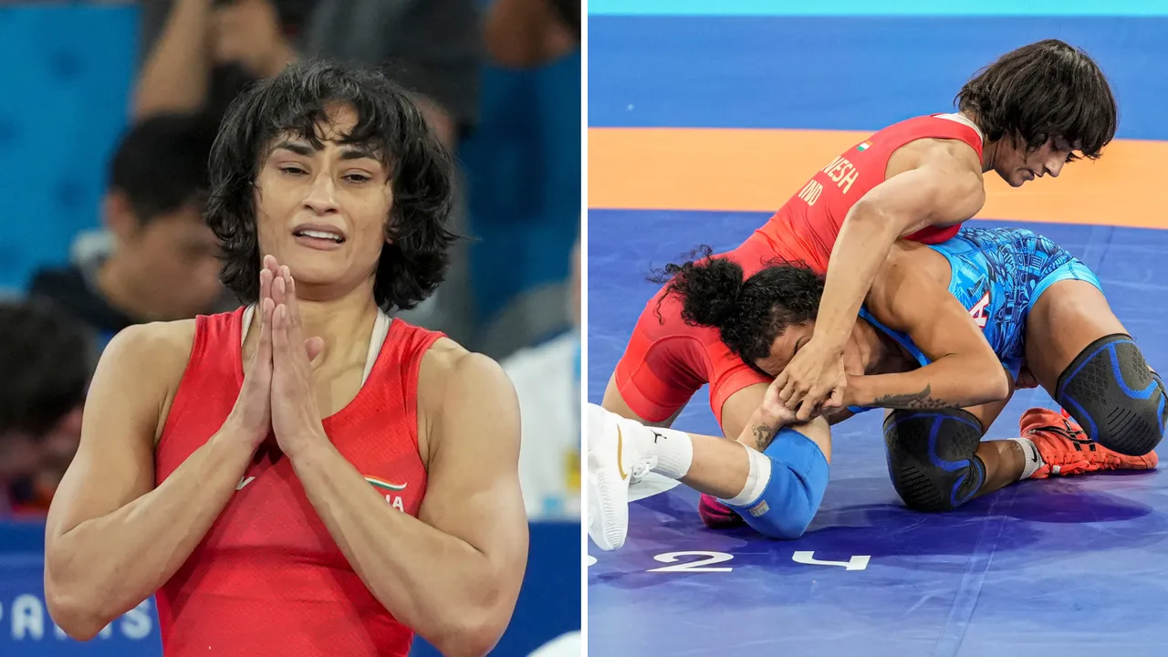 Vinesh Phogat, Paris Olympics, ভিনেশ ফোগত, প্যারিস অলিম্পিক,