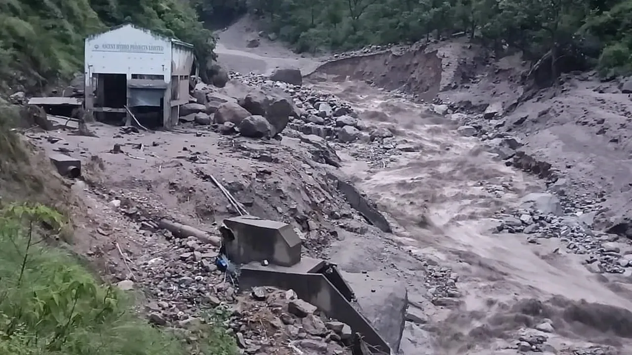 Himachal Pradesh Shimla cloudburst