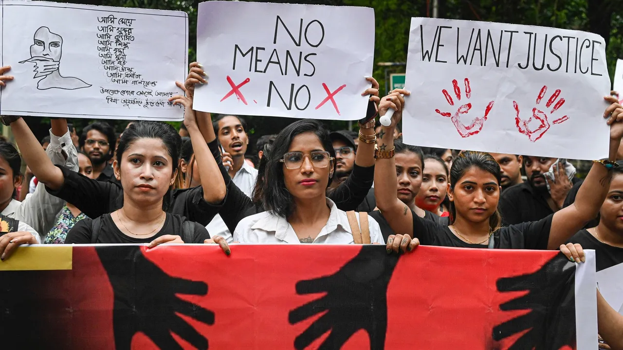 Protest over Kolkata trainee doctor's murder