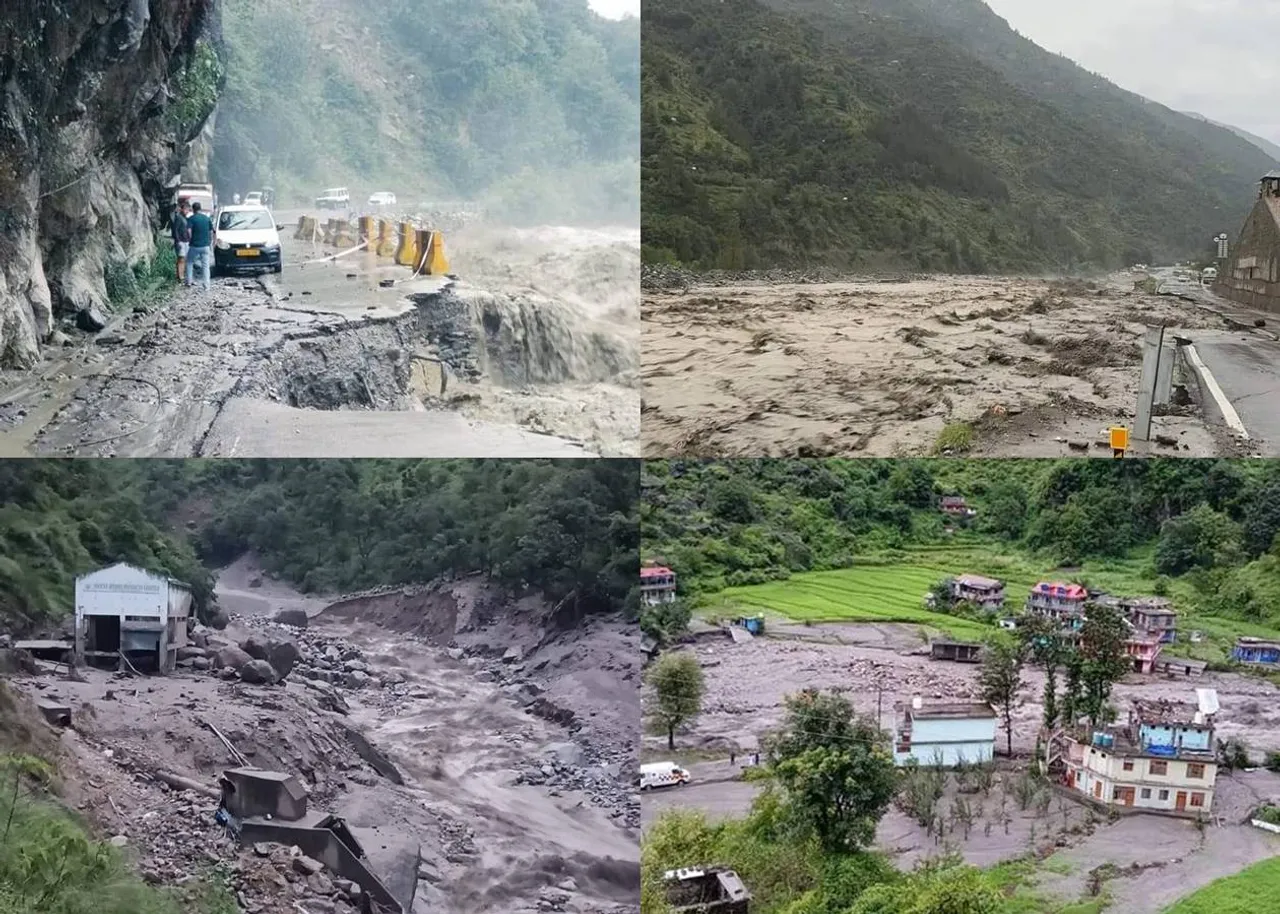 Cloudbursts in Himachal Pradesh