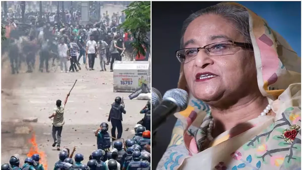 Bangladesh Protesters in Dhaka