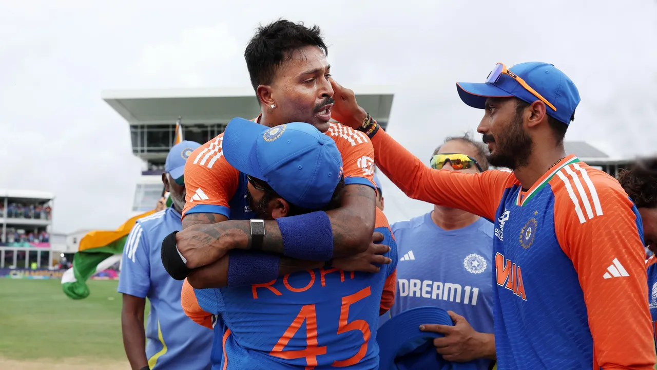 Hardik Pandya, ICC rank 1