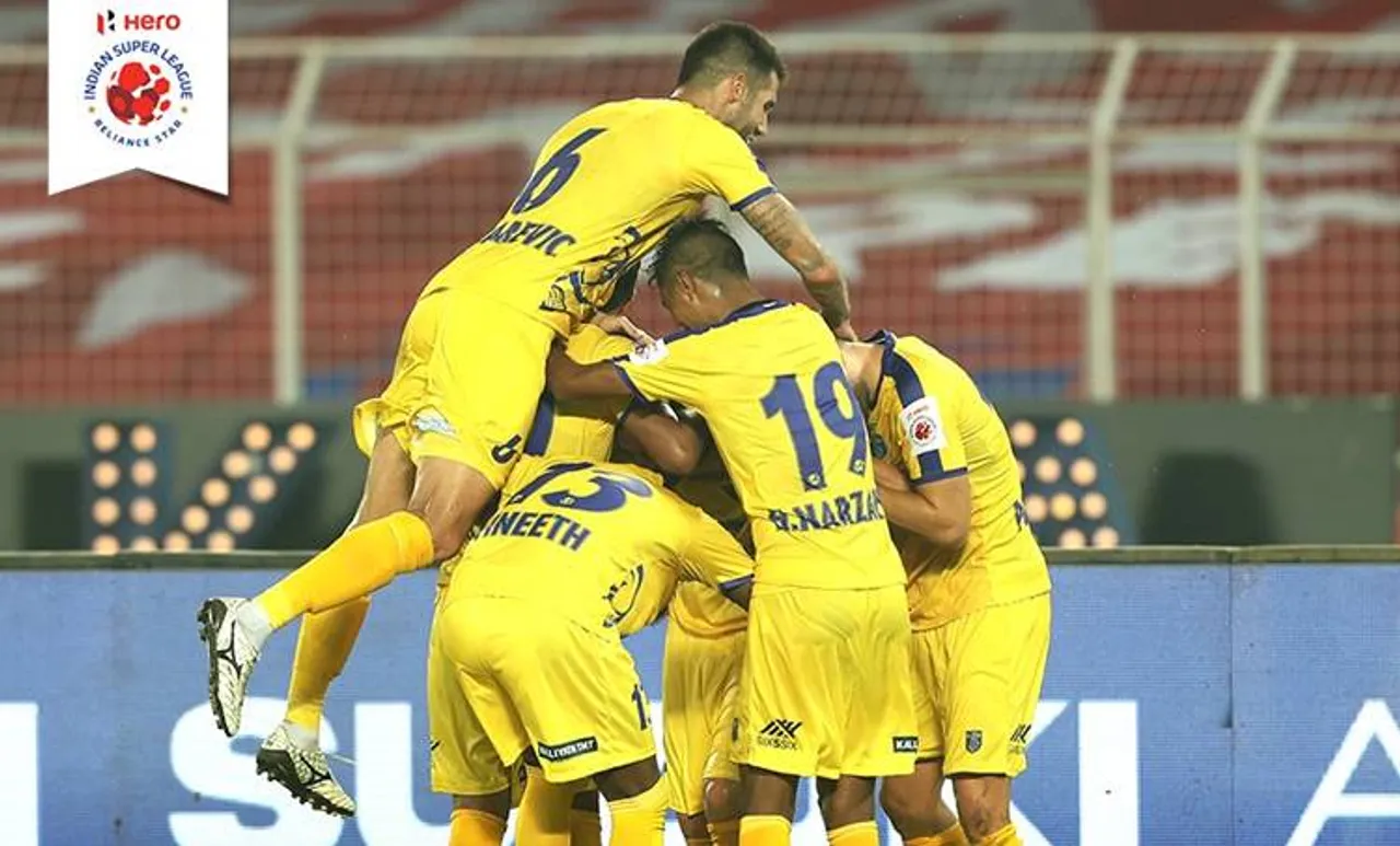 ATK vs Kerala Blasters Live Football Score അഞ്ചാം സീസണ്‍ വിജയത്തോടെ
