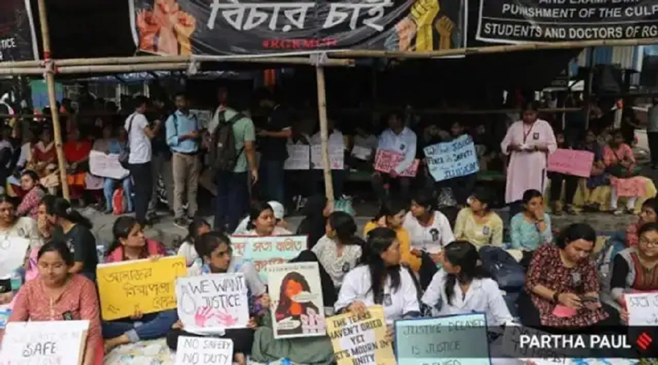 kolkota doctors protest