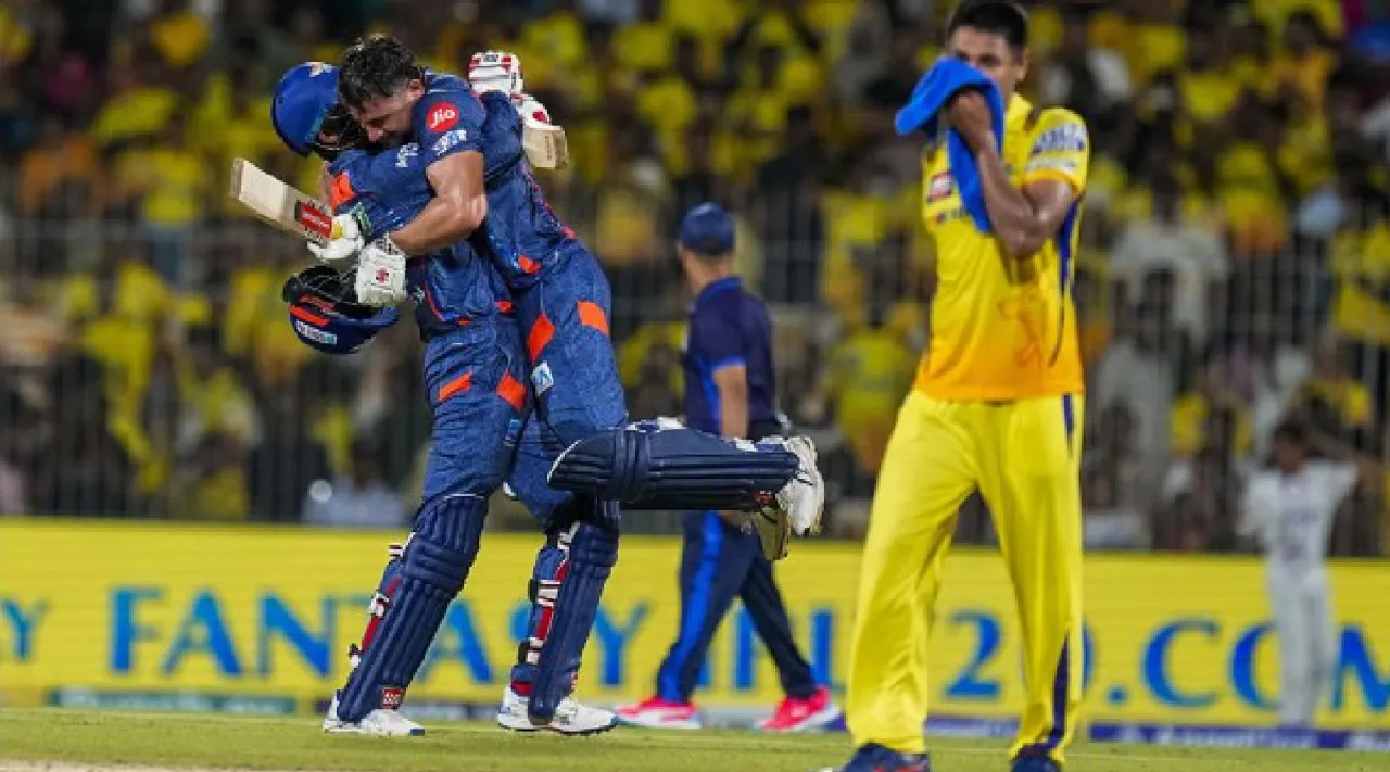 Marcus Stoinis power hitting cancels out Ruturaj Gaikwad sublime show tale of two centuries in tamil