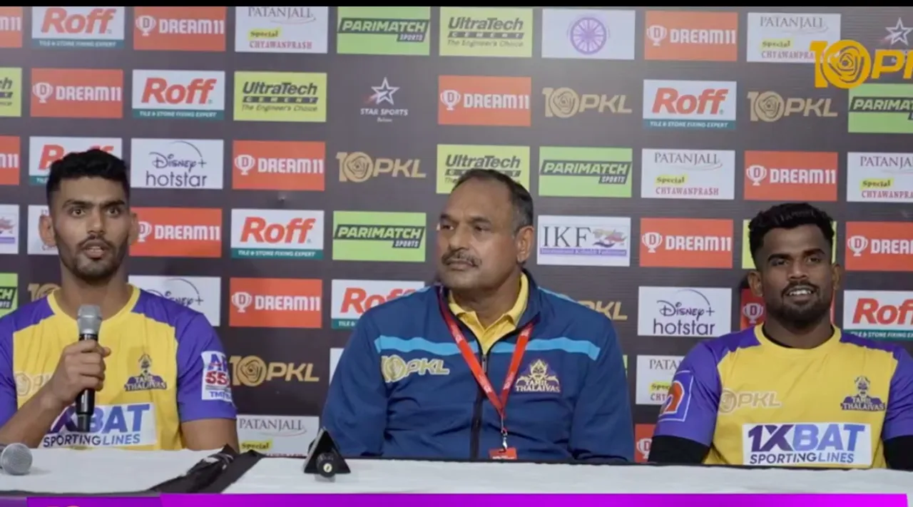 Tamil Thalaivas skipper Sagar praise for teammate Ajinkya Pawar tamil news 