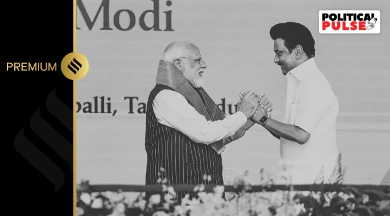 Modi Stalin share the stage in Tamil Nadu