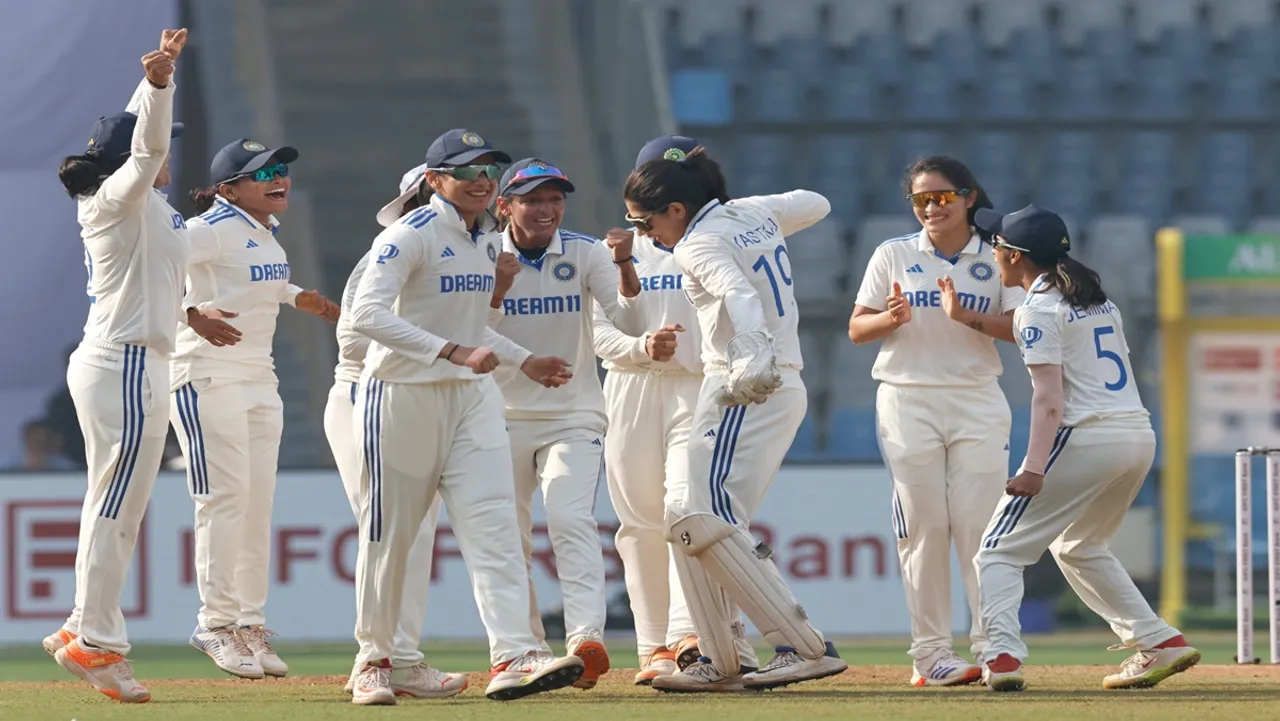  Womens Test IND secures historic win