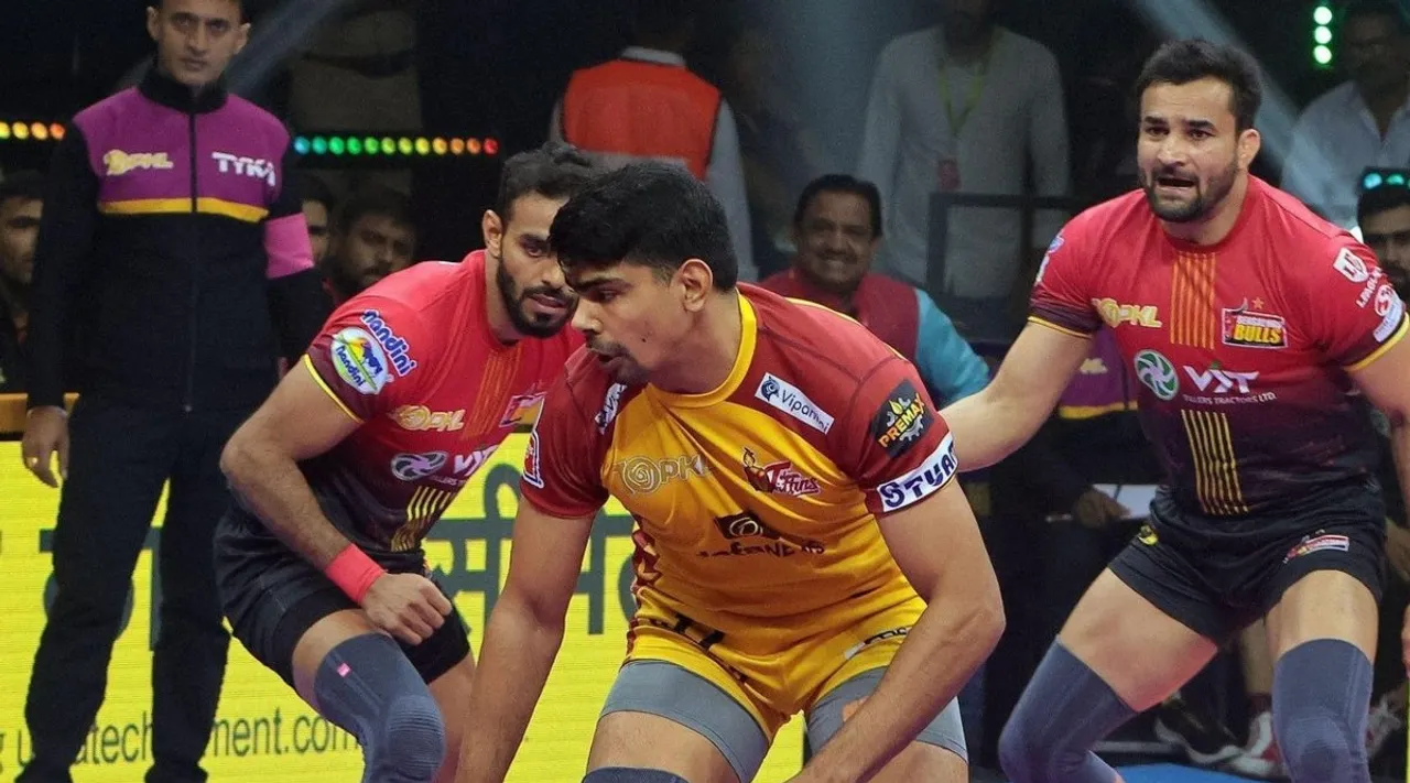 Telugu Titans vs Bengaluru Bulls PKL Season 11 Match 1 Tamil News 