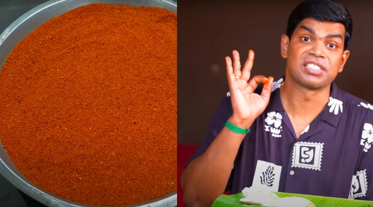 idli milagai podi Chef Deena tips in tamil 