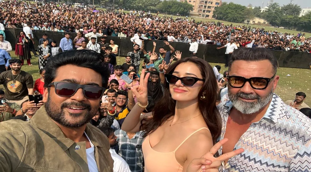Suriya kanguva promotions