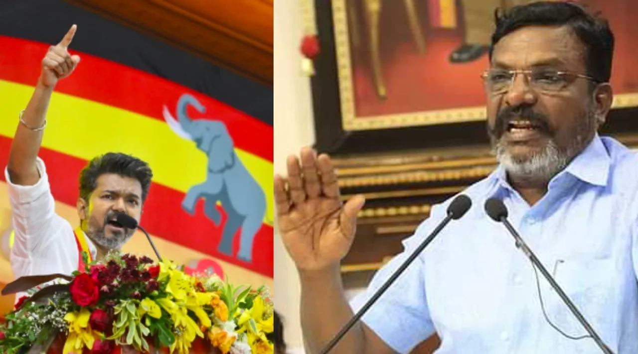  Thirumavalavan on Tamilaga Vettri Kazhagam conference and Vijay speech Tamil News 