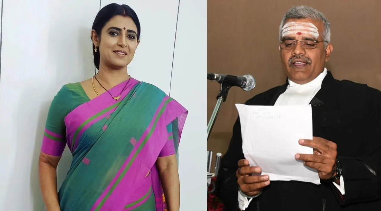 Justice N Anand Venkatesh condemn Actress Kasthuri Shankar speech on telugu speaking people Tamil News