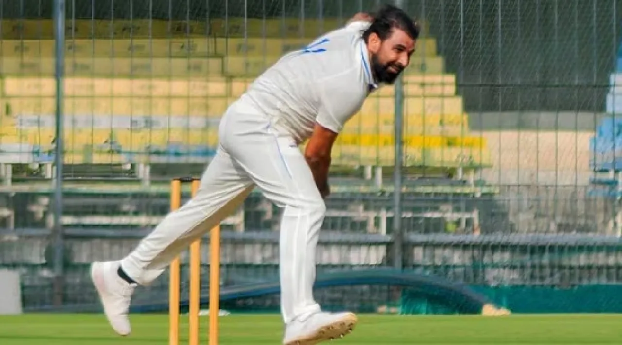 Mohammed Shami picks 4 wickets in 1st innings on Ranji Trophy comeback helps Bengal secure lead Tamil News
