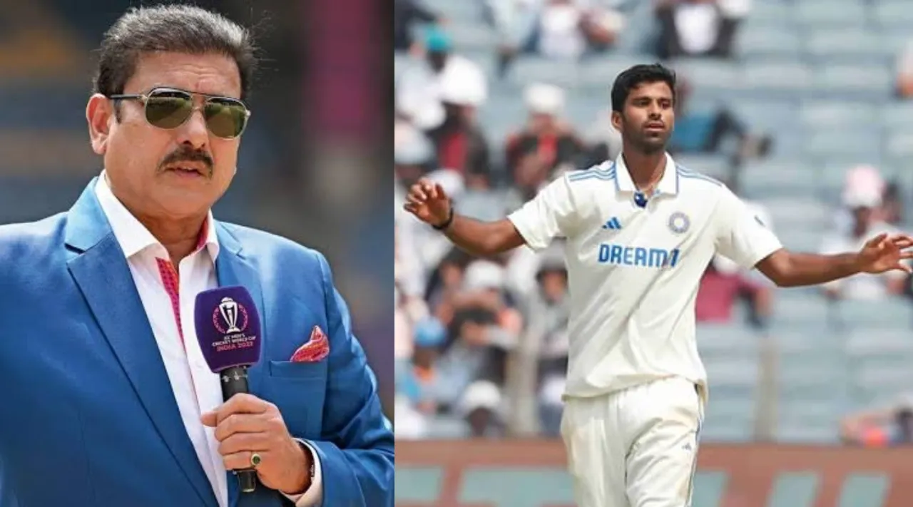  Ravi Shastri on Why Washington Sundar chosen Perth Test Tamil News  