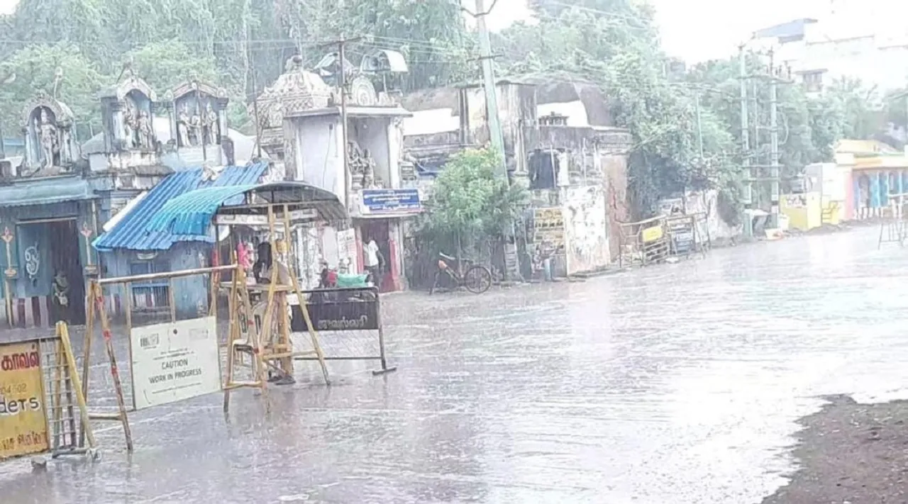thiruvarur rain