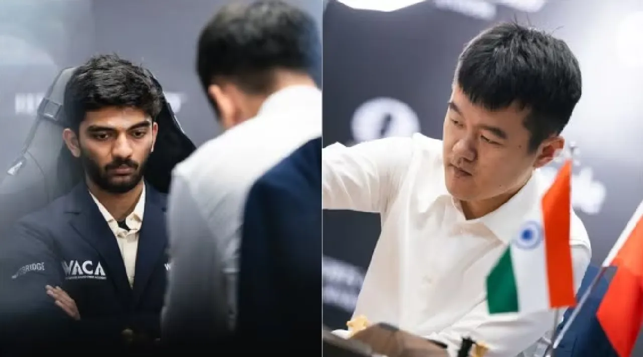 World Chess Championship Game 4 of Gukesh vs Ding Liren ends in draw Tamil News