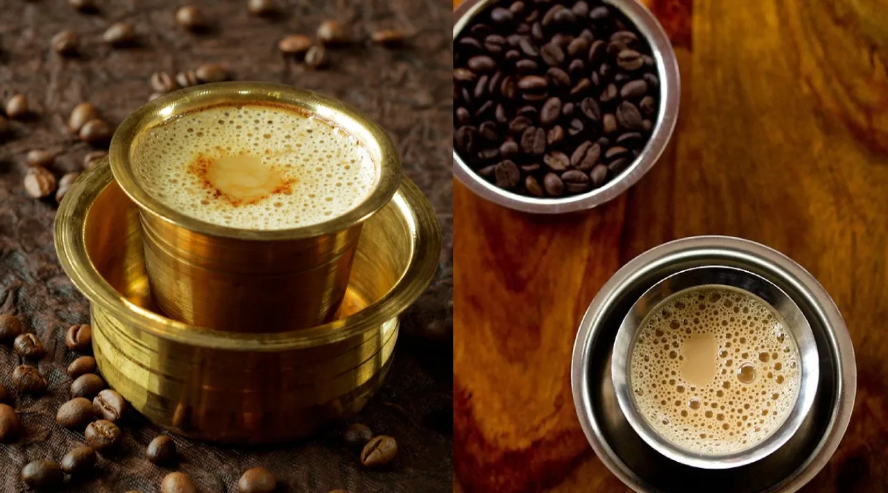 Filter Coffee Recipe South Indian Coffee in tamil 