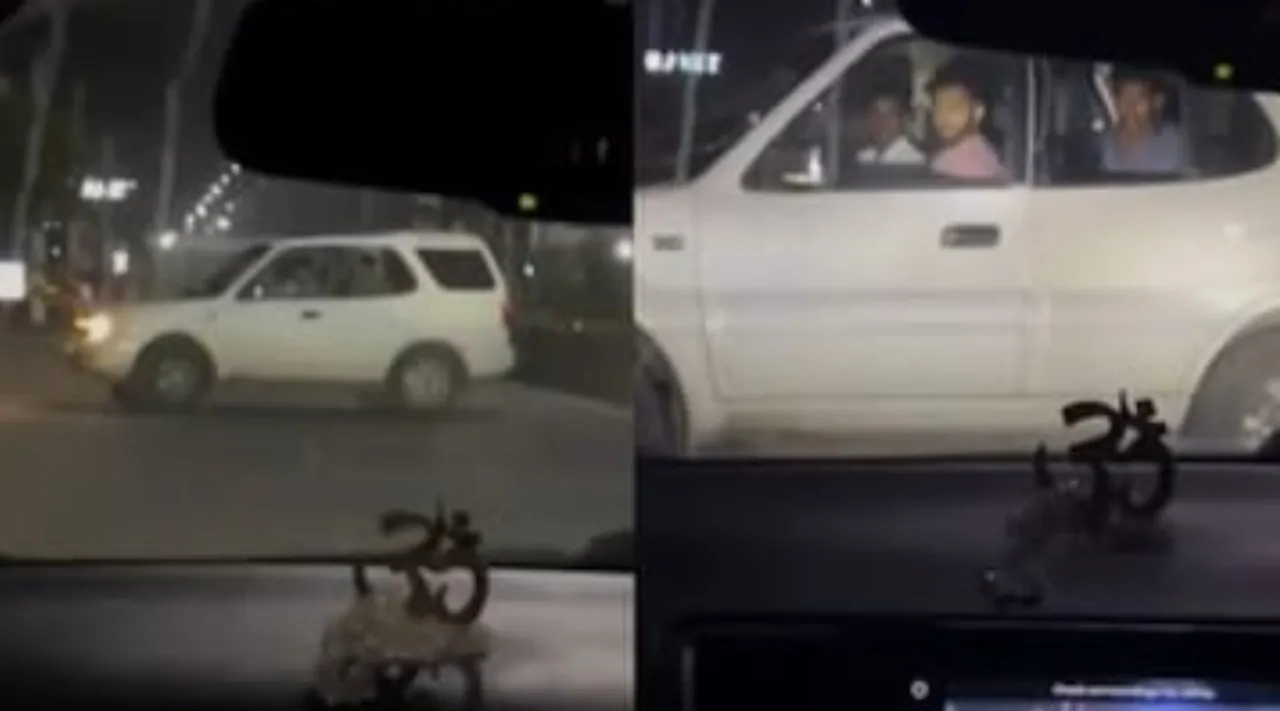 police case Chennai Women chased by group of men on ECR DMK party flag car