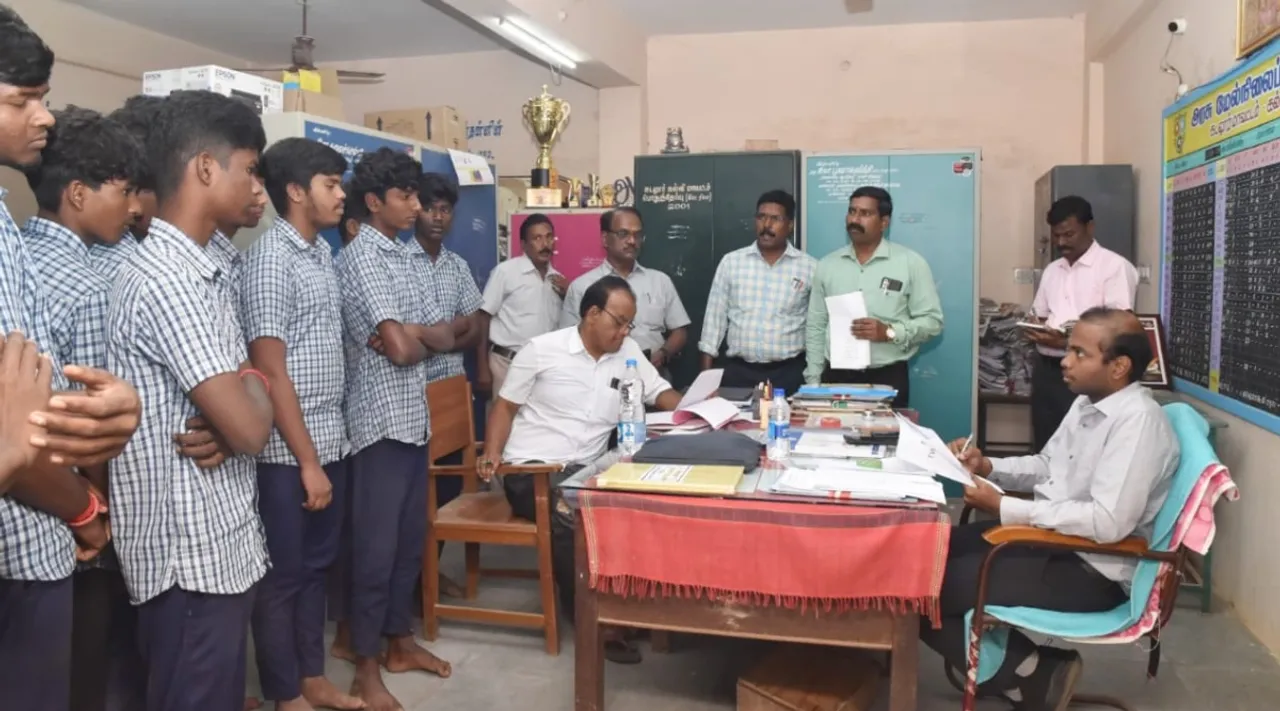 cuddalore collector Sibi Adhithya Senthil Kumar to teachers govt school students all pass Tamil News