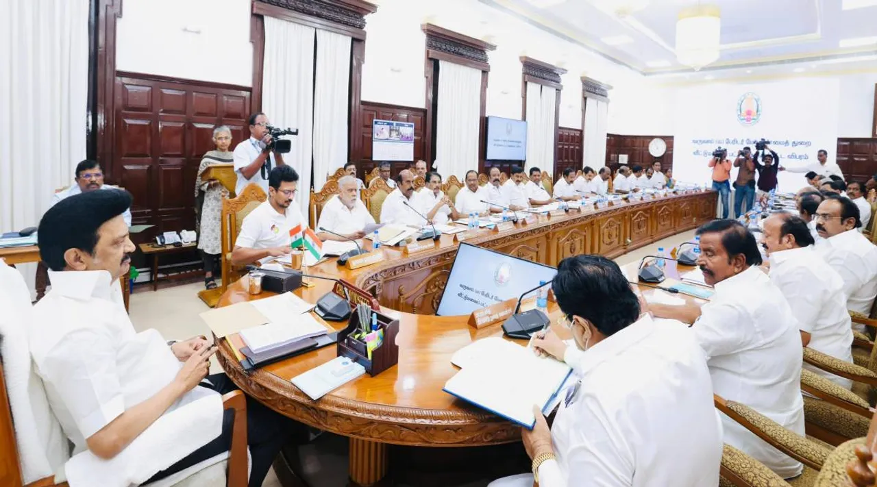 Cabinet with CM MK Stalin