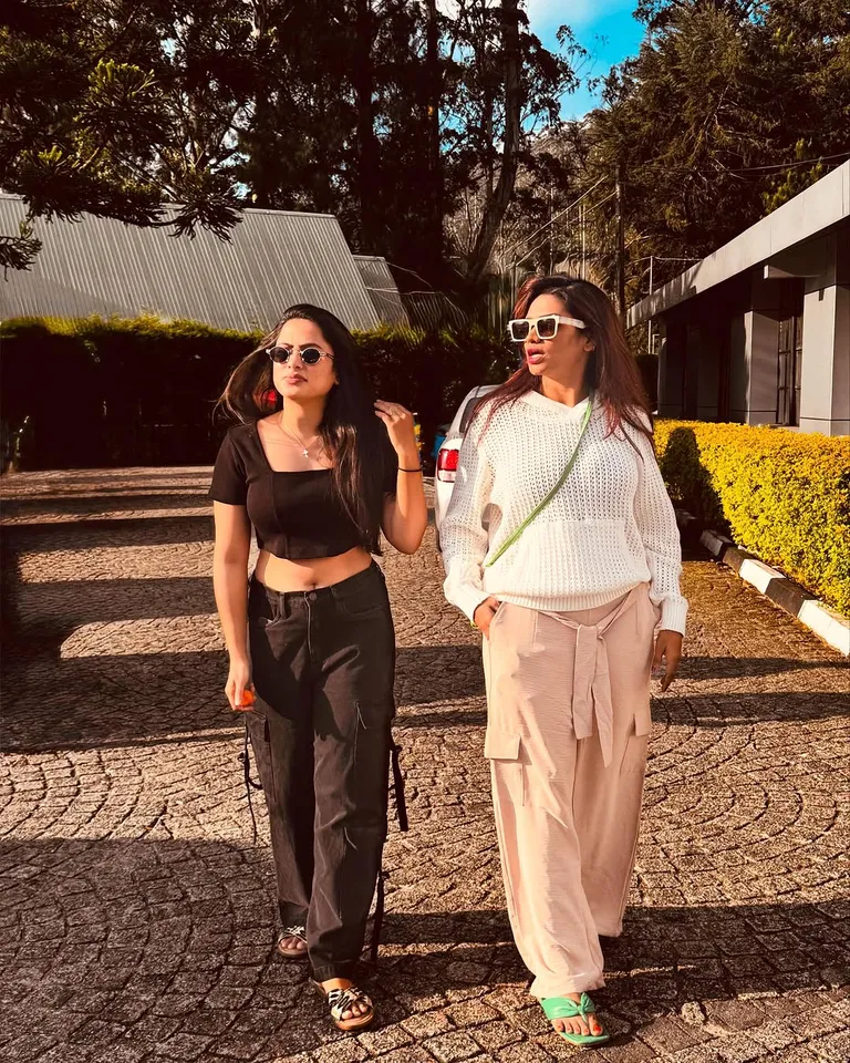 Elephant with Janani