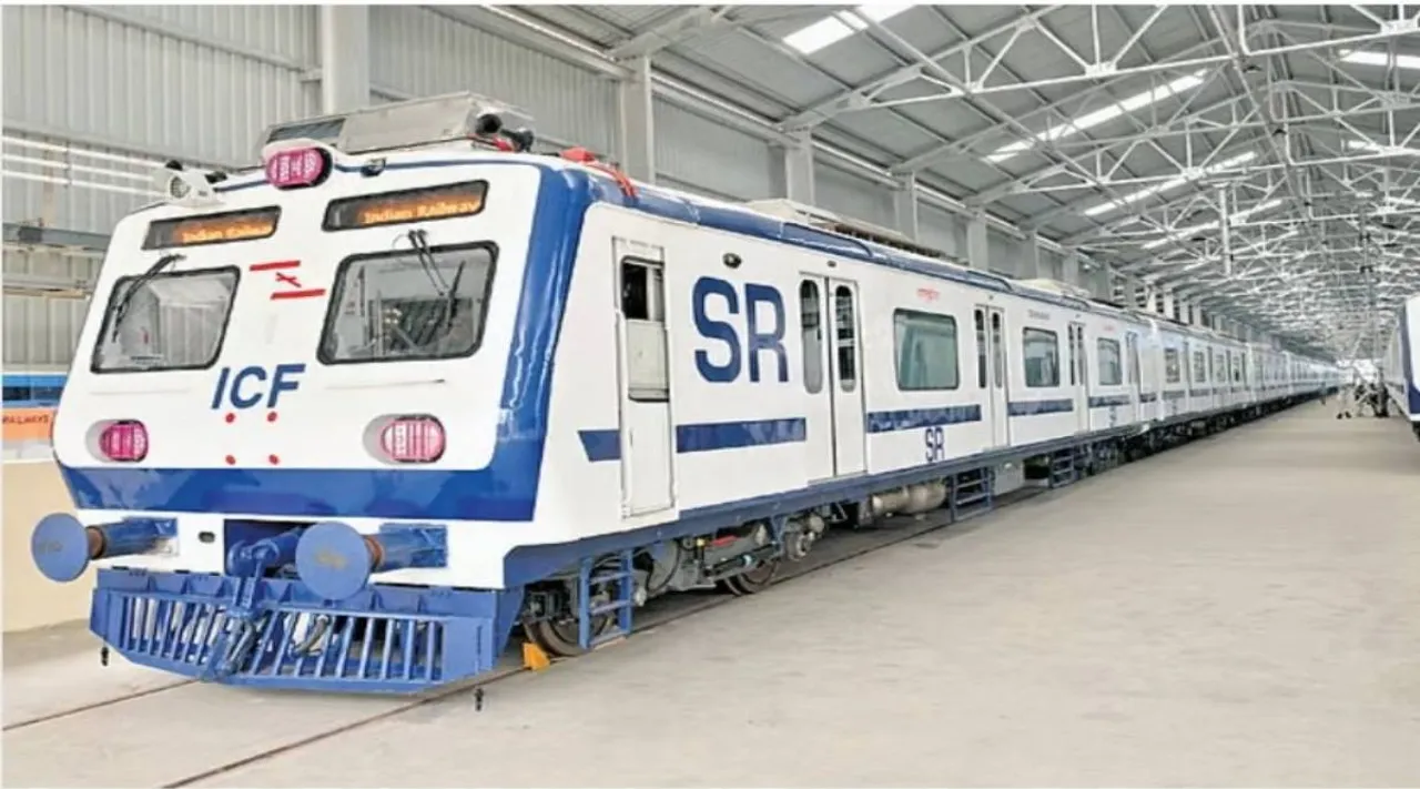 ac compartment train