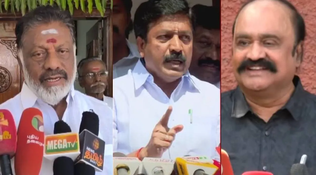 OPS, Pugazh, Shanmugam