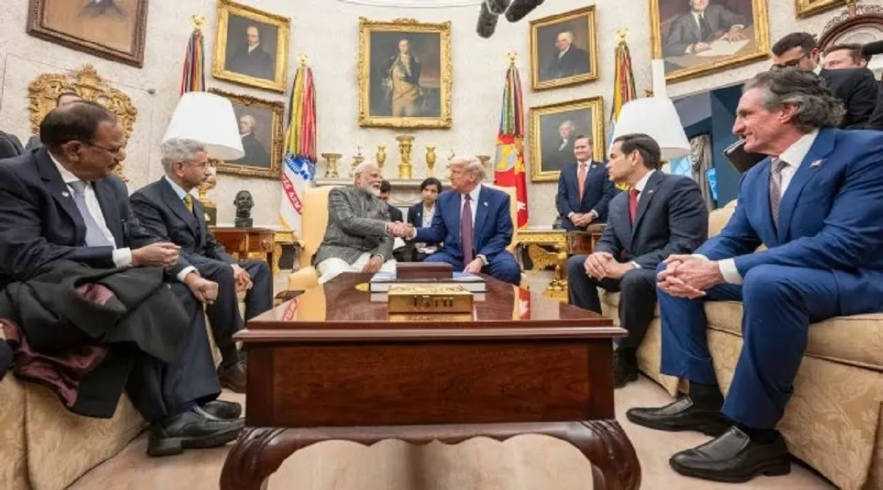 modi trump diplomats